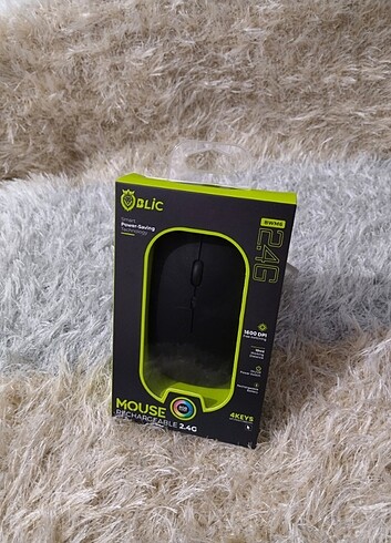 KABLOSUZ ŞARJ EDİLEBİLİR MOUSE 