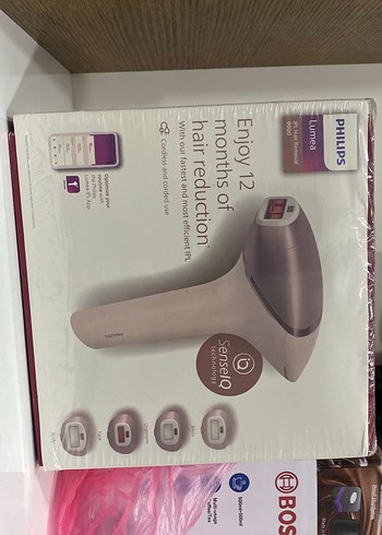 Philips Lumea Lazer Epilasyon Cihazı Gri-Bej