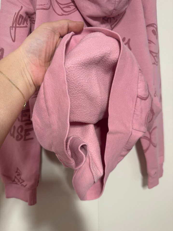 LCWaikiki Mickey mouse Kapüşonlu Kız Sweatshirt - Görsel 5