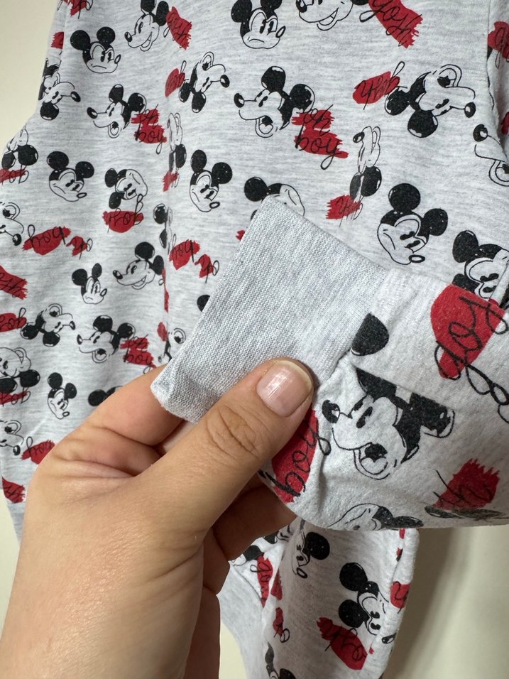 Kız Çocuk Gri Kapüşonlu Desenli Sweatshirt - Görsel 3