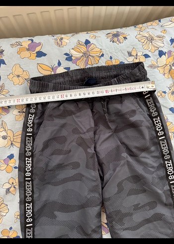 LCWaikiki Gri Kamuflaj polar pantolon - Görsel 6