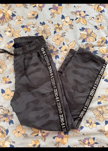 LCWaikiki Gri Kamuflaj polar pantolon - Görsel 2