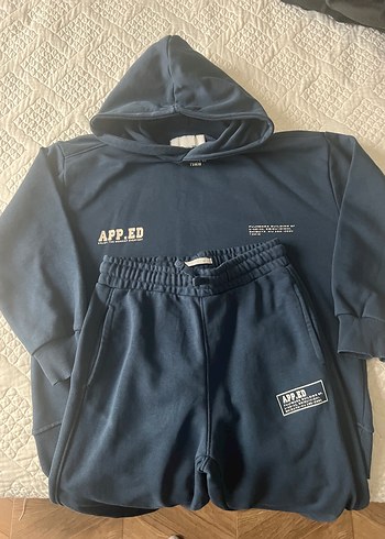 Lacivert Erkek Çocuk Eşofman Takımı zara - Görsel 2