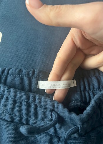 Lacivert Erkek Çocuk Eşofman Takımı zara - Görsel 3