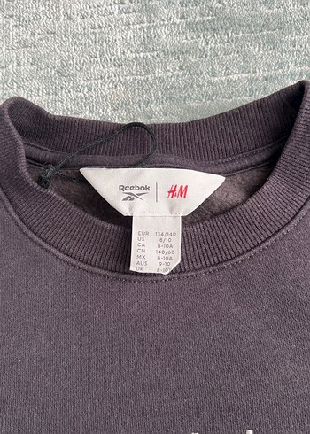 Reebok çocuk siyah Sweatshirt - Görsel 3