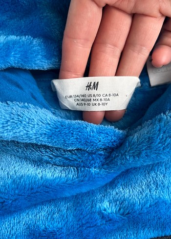 Mavi Kapüşonlu Erkek Çocuk Sweatshirt - Görsel 3