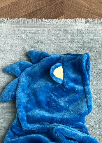 Mavi Kapüşonlu Erkek Çocuk Sweatshirt - Görsel 6