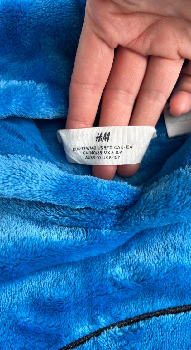 Mavi Kapüşonlu Erkek Çocuk Sweatshirt - Görsel 3