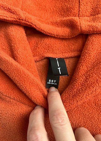 Turuncu polar 8-9 yaş 128-134 cm defacto - Görsel 3