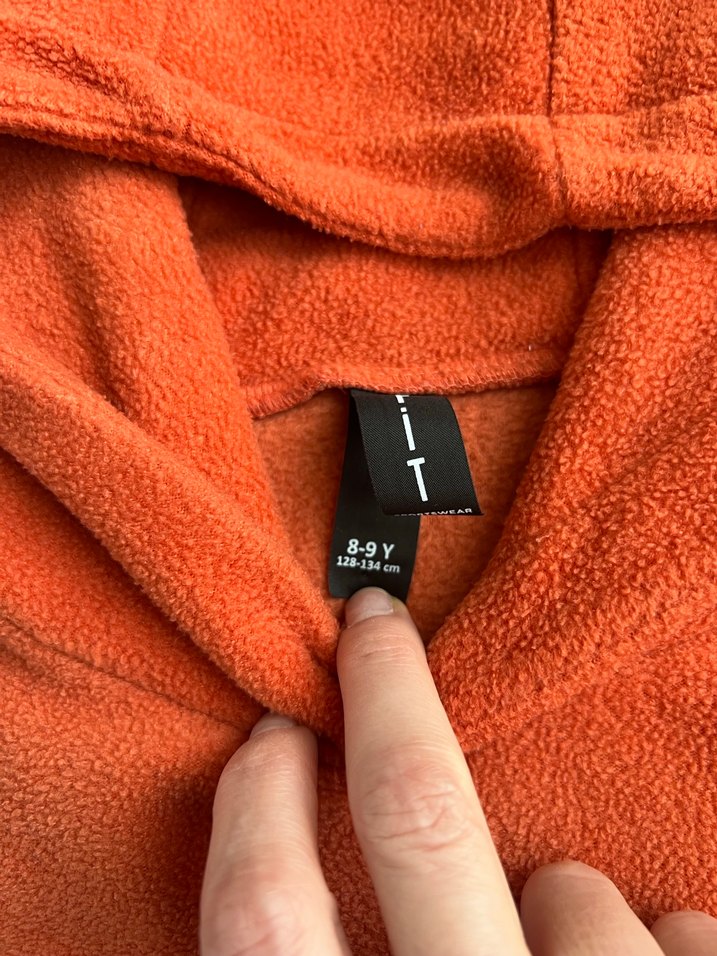 Turuncu polar 8-9 yaş 128-134 cm defacto - Görsel 3