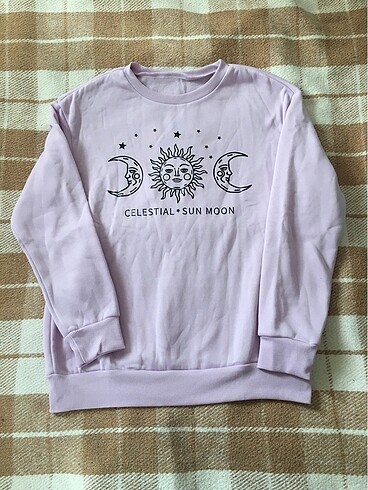 İçi polarlı üç iplik sweatshirt