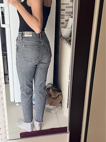 s Beden Mavi mom jean