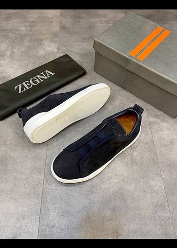 36 Beden Zegna Lacivert Kadın Spor Ayakkabı