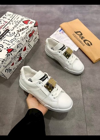 Dolce & Gabbana Beyaz Sneakers