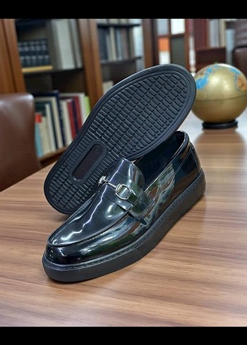 43 Beden Norbert Siyah Tokalı Loafer
