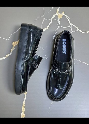 Diğer Norbert Siyah Tokalı Loafer