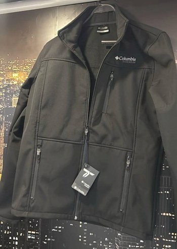 xxl Beden Columbia Siyah Fermuarlı Erkek Ceket