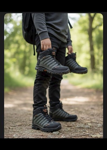 Orjinal Dakır's Erkek Kamuflaj Desenli Bağcıklı Outdoor Ayakkabı - Görsel 4