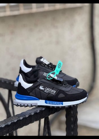 42 Beden Lacoste Siyah Erkek Spor Ayakkabı