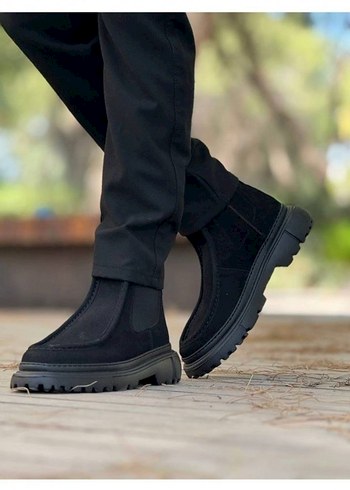 Chekich Bot Orijinal Deri Siyah Erkek Bot - Görsel 3