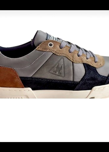 GAASYRA Hakiki Deri Gri ve Kahverengi Erkek Spor Ayakkabı - Görsel 2