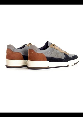 GAASTEA Hakiki Deri Gri ve Kahverengi Erkek Spor Ayakkabı - Görsel 4