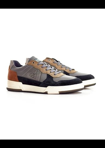 GAASTEA Hakiki Deri Gri ve Kahverengi Erkek Spor Ayakkabı - Görsel 6