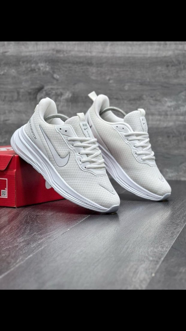 Nike zoom x Gri Detaylı Beyaz Erkek Spor Ayakkabı - Görsel 3