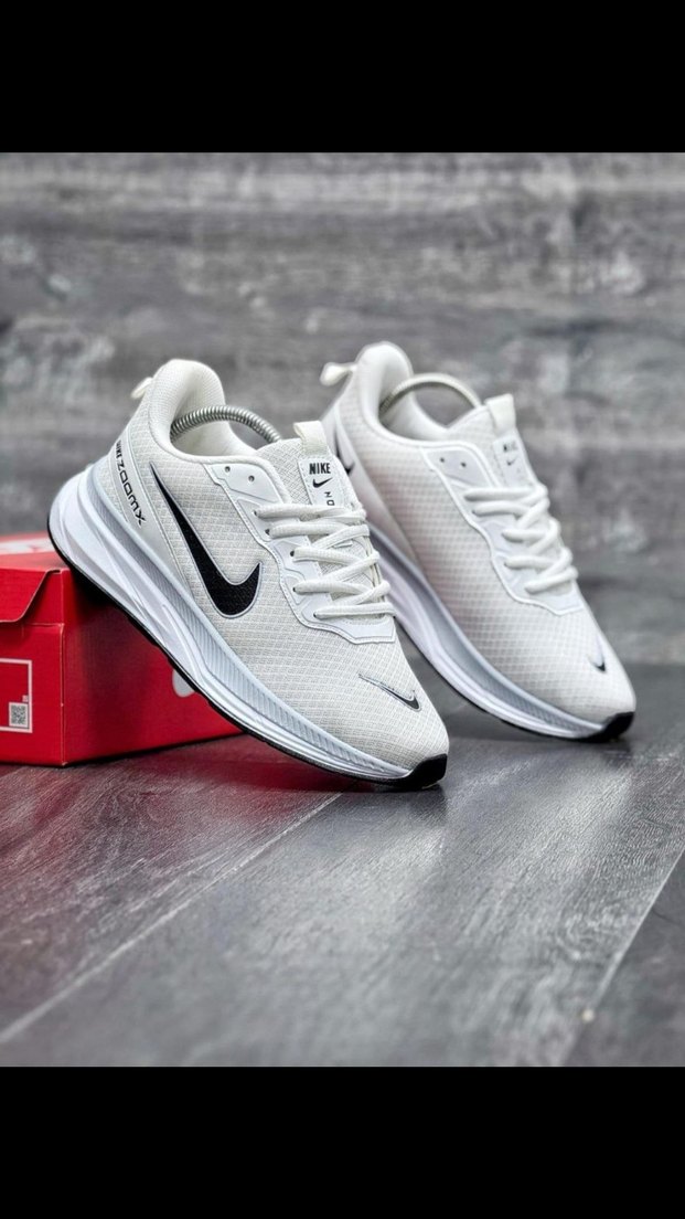 Nike zoom x Beyaz Bağcıklı Erkek Spor Ayakkabı - Görsel 3