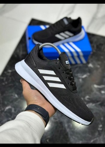 Adidas Adidas Erkek Siyah Bağcıklı Spor Ayakkabı