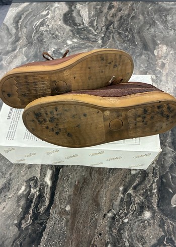 Parlak Kahverengi Erkek Bağcıklar - Görsel 8