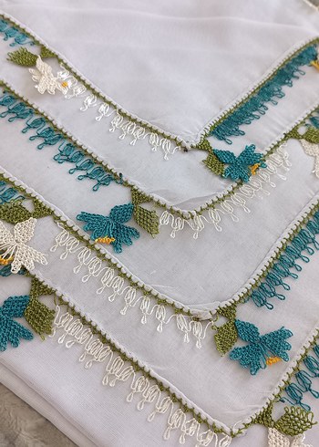 iğne oyası namaz örtüsü - Görsel 5