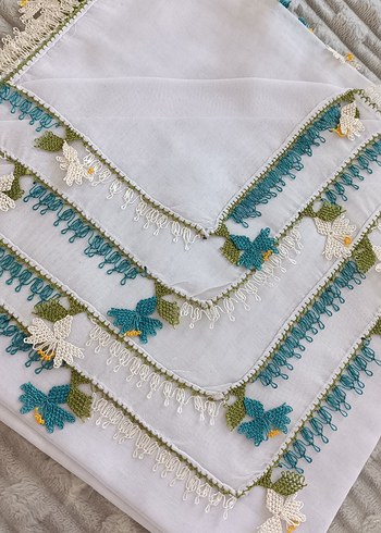 iğne oyası namaz örtüsü - Görsel 4