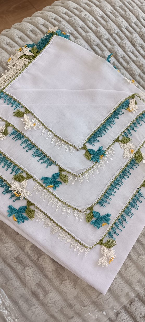 iğne oyası namaz örtüsü - Görsel 4