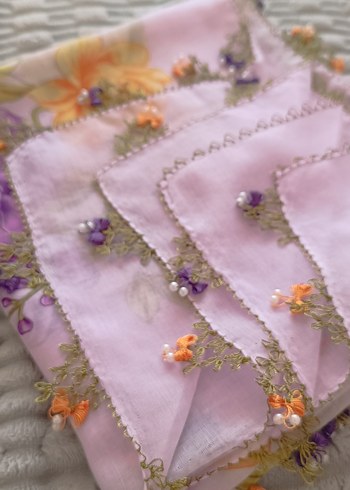 3 kenar işlemeli iğne oyası yazma - Görsel 5