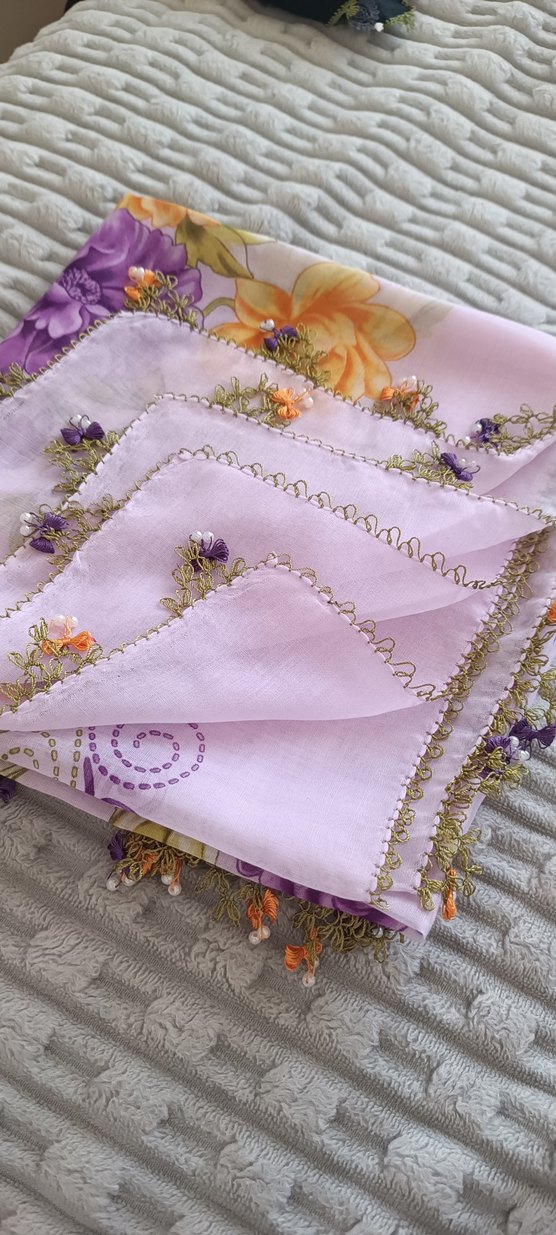 3 kenar işlemeli iğne oyası yazma - Görsel 3