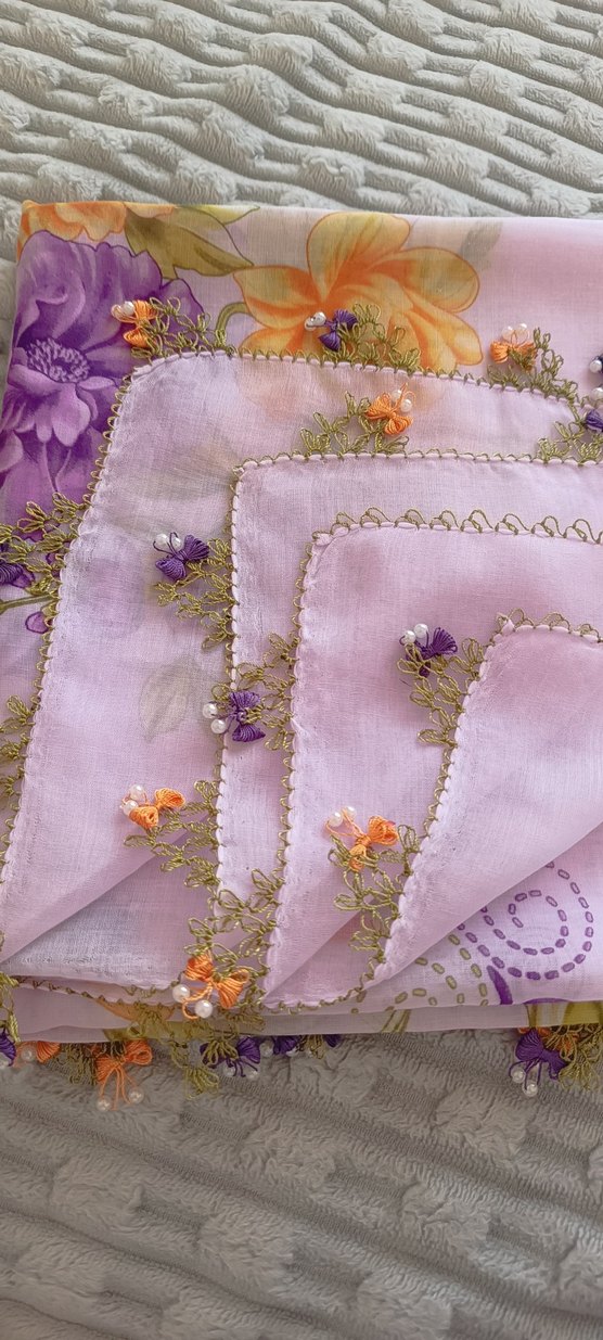 3 kenar işlemeli iğne oyası yazma - Görsel 4