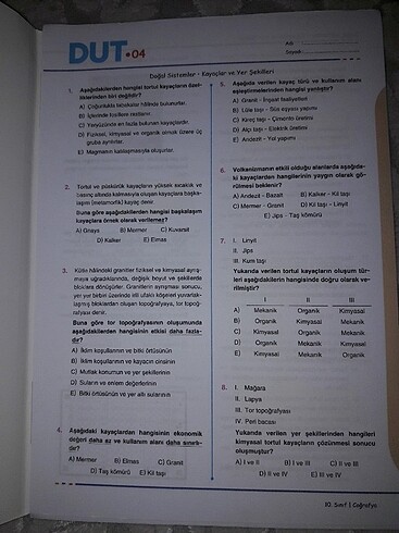 Bes yayınları 10.sınıf coğrafya