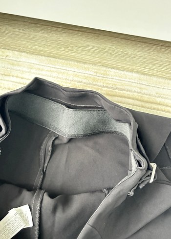 Kemerli Etekli Siyah Kadın Kumaş Pantolon - Görsel 6