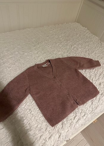 Zara Zara Kız Örgü Hırka, Uzun Kollu, Rahat Kesim