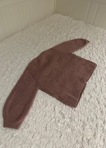 12-18 Ay Beden Zara Kız Örgü Hırka, Uzun Kollu, Rahat Kesim
