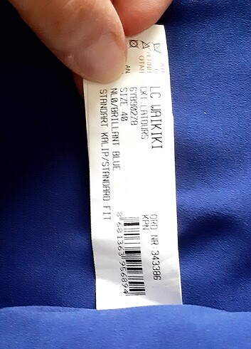 m Beden Saks mavisi blazer