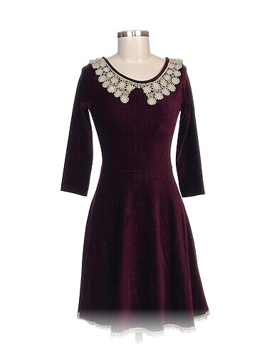 Vintage Love Kısa Elbise %70 İndirimli.