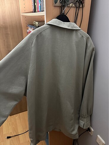 42 Beden yeşil Renk cep detaylı blazer ceket