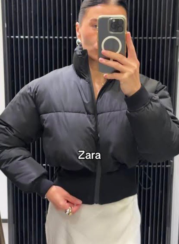 zara şişme mont - Görsel 2