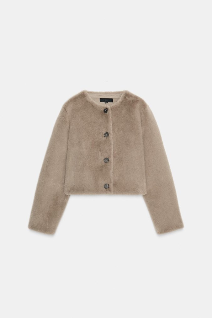 zara pelus kurk - Görsel 2