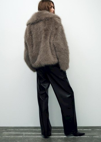 zara pelus kurk - Görsel 3