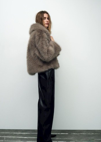 zara pelus kurk - Görsel 4