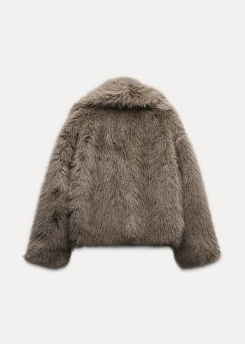 zara pelus kurk - Görsel 6