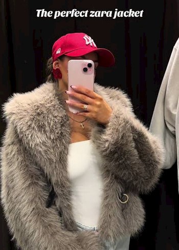 zara pelus kurk - Görsel 5